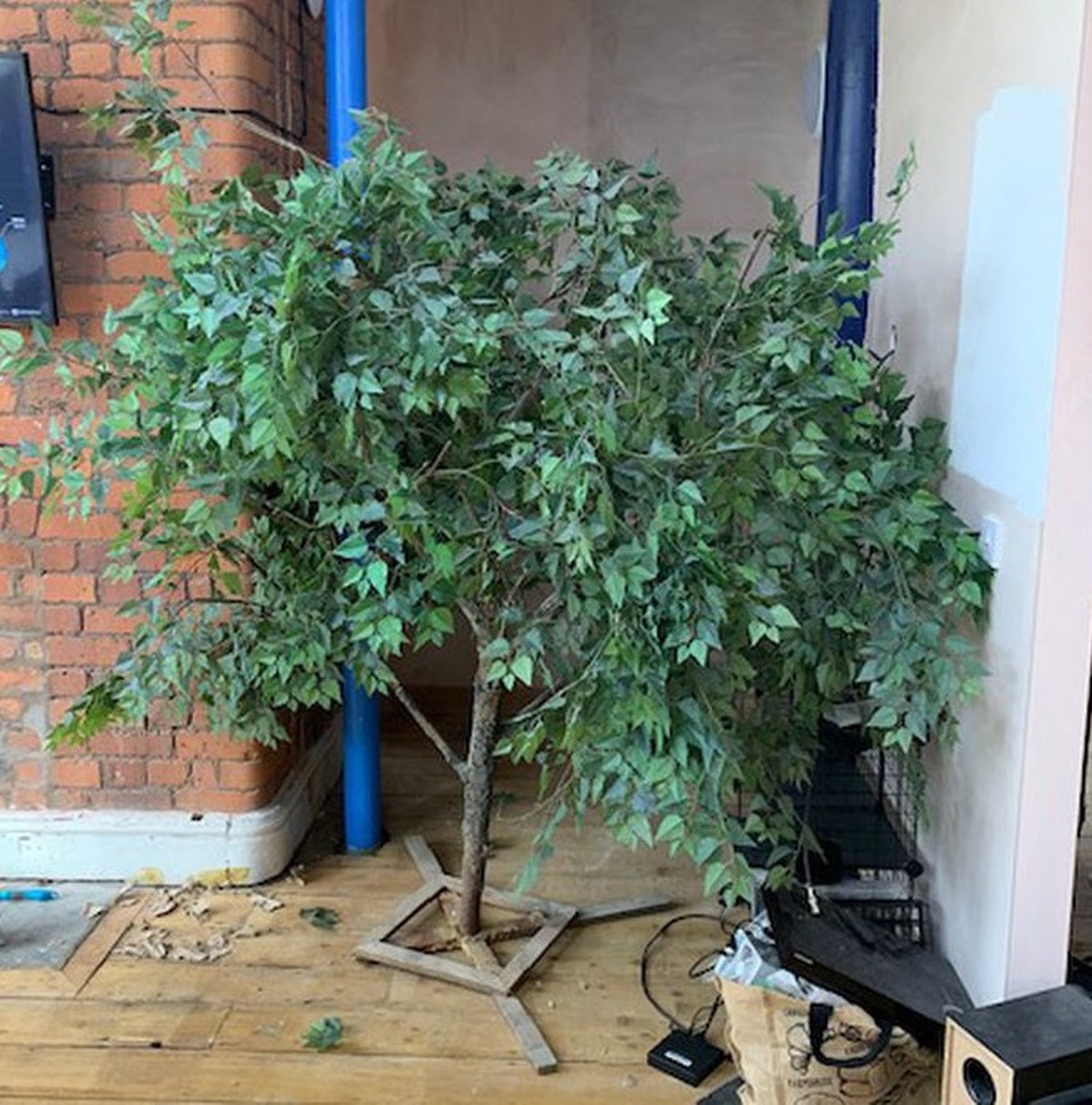Secondhand Prop Shop Forest / Woodland 3x Artificial Trees Manchester